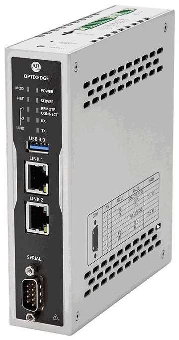 OptixEdge DIN-rail gateway